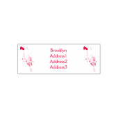 Hyacinth macaw bird cartoon illustraties  zelfinktende stempel (Design)