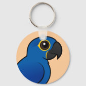 Hyacinth Macaw Sleutelhanger (Voorkant)