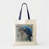 Hyacinth Macaw Small Canvas tas (Voorkant)