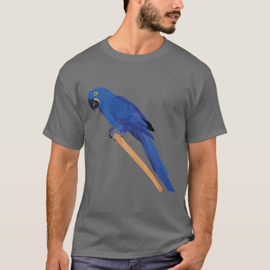 Hyacinth Macaw T-shirt (Voorkant)