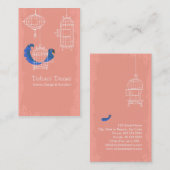 Hyacinth Macaw Visitekaartje (Voorkant / Achterkant)