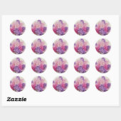 Hyacinth Ronde Sticker (Vel)