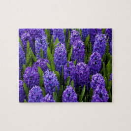 Hyacinth Violet Wildbloemen Jigzaag Puzzle Legpuzzel