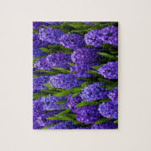 Hyacinth Violet Wildbloemen Jigzaag Puzzle Legpuzzel (Verticaal)