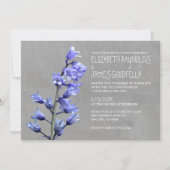Hyacinth Wedding Invitations Kaart (Voorkant)