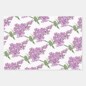 Hyacinth Wrapping Paper Sheets (Voorkant 3)