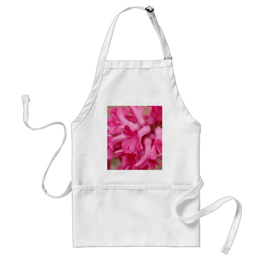Hyacinthe Pink Standaard Schort (Voorkant)