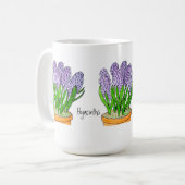 Hyacinths  koffiemok (Voorkant links)