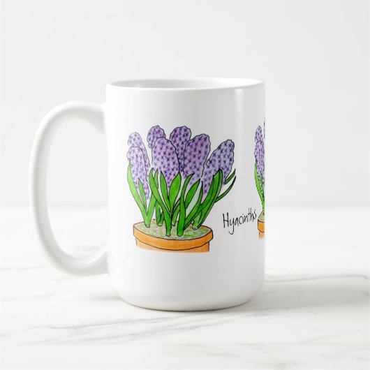 Hyacinths  koffiemok (Links)