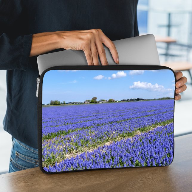 Hyacinths Laptop Sleeve (Creator heeft geüpload)