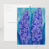 Hyacinths Snellere paasforen Briefkaart (Voorkant / Achterkant)