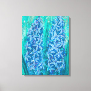 Hyacinths Snellere paasforen Canvas Afdruk