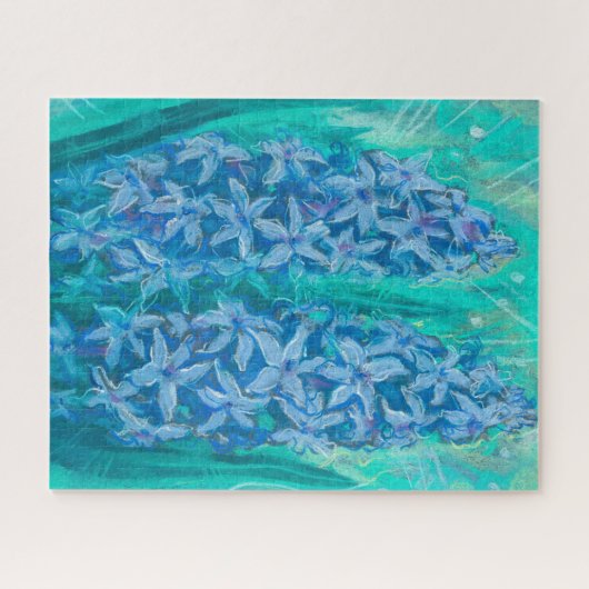 Hyacinths Snellere paasforen Legpuzzel (Horizontaal)