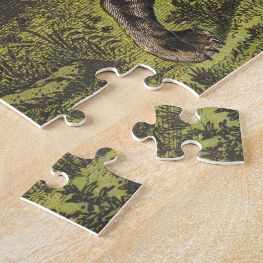 Hyaena (Hyena), Wolf en Dog Legpuzzel (Zijkant)