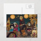 "Hyakki Yakō" Briefkaart deel 2 (Voorkant / Achterkant)