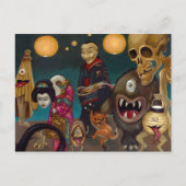 "Hyakki Yakō" Briefkaart deel 2 (Voorkant)