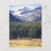 Hyalite Peaks Bozeman, Montana Briefkaart (Voorkant)