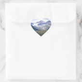 Hyalite Peaks Bozeman, Montana Hart Sticker (Tas)