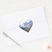 Hyalite Peaks Bozeman, Montana Hart Sticker (Envelop)