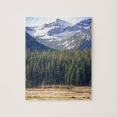 Hyalite Peaks Bozeman, Montana Legpuzzel (Verticaal)