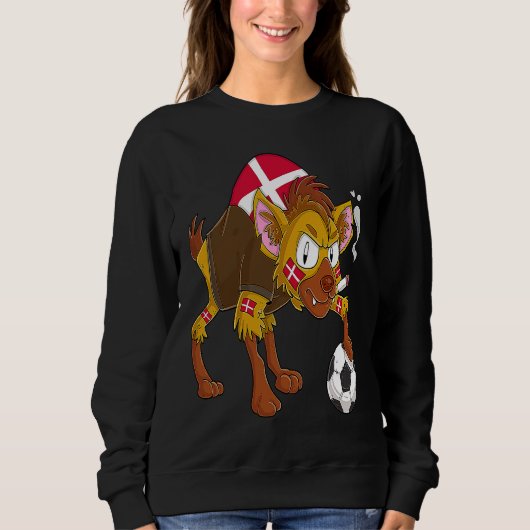 Hyäne Fan Denmark Trui (Voorkant)