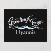 Hyannis Briefkaart Water Waves (Voorkant)