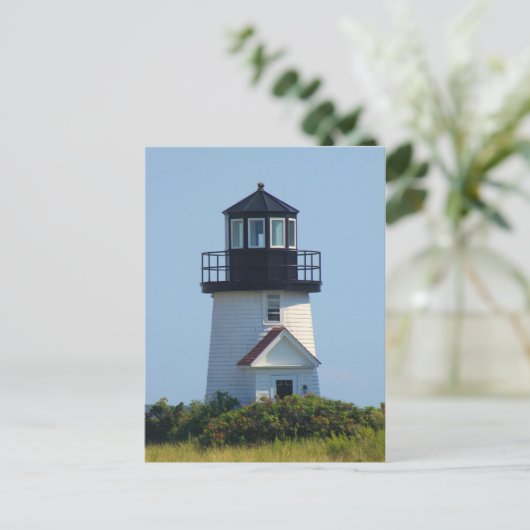 Hyannis Harbour Lighthouse Cape Cod Briefkaart (Staand voorkant)