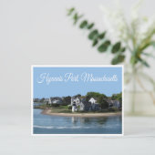 Hyannis Port Massachusetts, Cape Cod Briefkaart (Staand voorkant)
