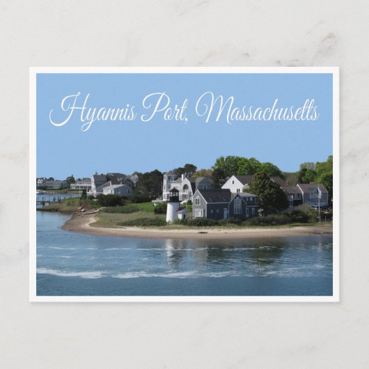 Hyannis Port Massachusetts, Cape Cod Briefkaart (Voorkant)