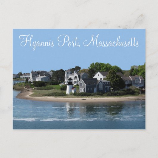 Hyannis Port Massachusetts, Cape Cod Briefkaart (Voorkant)