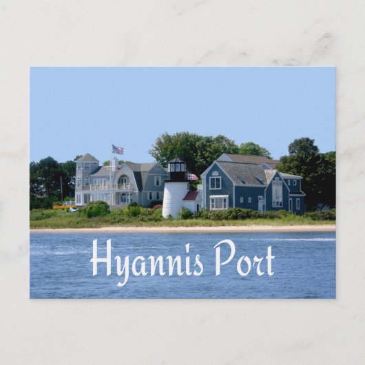 Hyannis Port Massachusetts, Cape Cod Briefkaart (Voorkant)