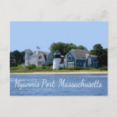 Hyannis Port Massachusetts, Cape Cod Briefkaart (Voorkant)