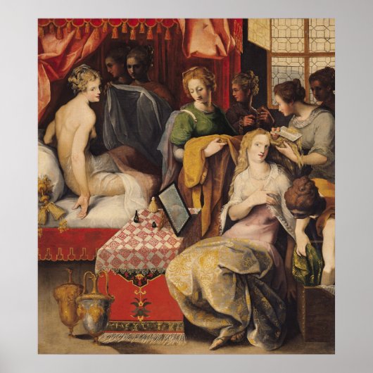 Hyante en Klim op hun toilet Poster (Voorkant)