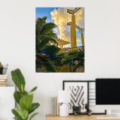 Hyatt Waikiki Poster (Thuiskantoor)