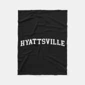 Hyattsville  fleece deken (Voorkant)