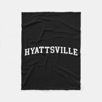 Hyattsville  fleece deken