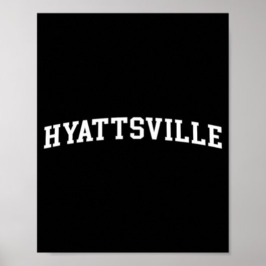 Hyattsville  poster (Voorkant)