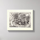 Hybrid Beast Canvas Afdruk (Voorkant)