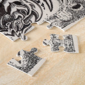 Hybrid Beast Legpuzzel (Zijkant)