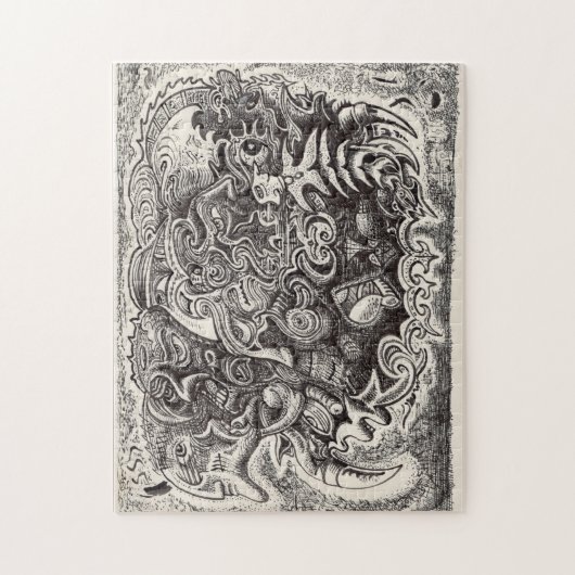 Hybrid Beast Legpuzzel (Verticaal)