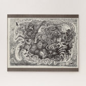 Hybrid Beast (volledig afbeelding) Jigzaag Puzzle Legpuzzel (Horizontaal)