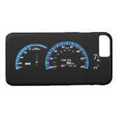 Hybrid Car Instrument Cluster iPhone 7 Hoesje (Achterkant (Horizontaal))