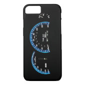 Hybrid Car Instrument Cluster iPhone 7 Hoesje (Achterkant)