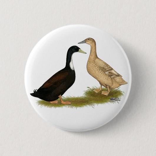 Hybrid Laying Duck Ronde Button 5,7 Cm (Voorkant)