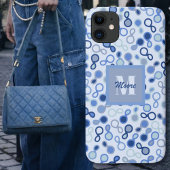 Hybrid Paisley - Blue Ombre Phone Case