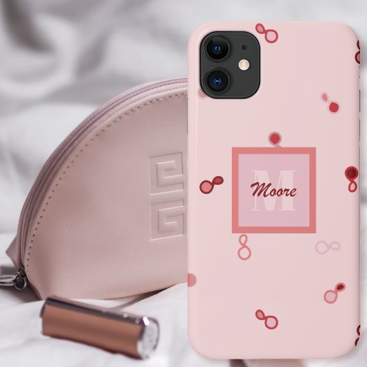 Hybrid Paisley, los getransformeerd in Red Ombre Case-Mate iPhone Case