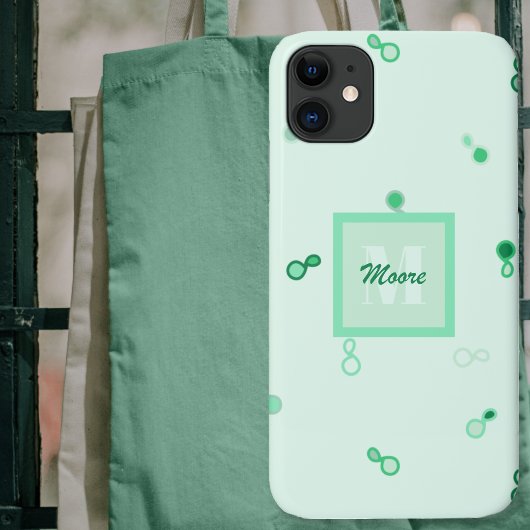 Hybrid Paisley Losse, gekatterd in Green Ombre Case-Mate iPhone Case
