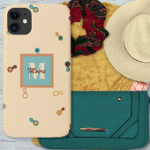 Hybrid Paisley, rechtstreeks in de zon gestrooid Case-Mate iPhone Case