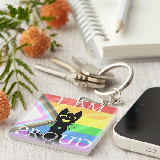Hybrid Pride Sleutelhanger (Voorkant Rechts)