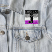 Hybride Ace Pin Vierkante Button 5,1 Cm (In situ)